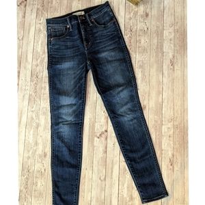 Madewell 10" High Rise Skinny Jeans